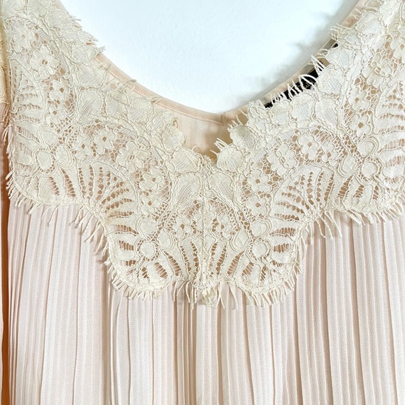 Massimo Dutti Lace & Silk Camisole Sz 2 - Picture 3 of 5